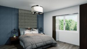 Digital Home Staging Schlafzimmer von Ventado Immobilien